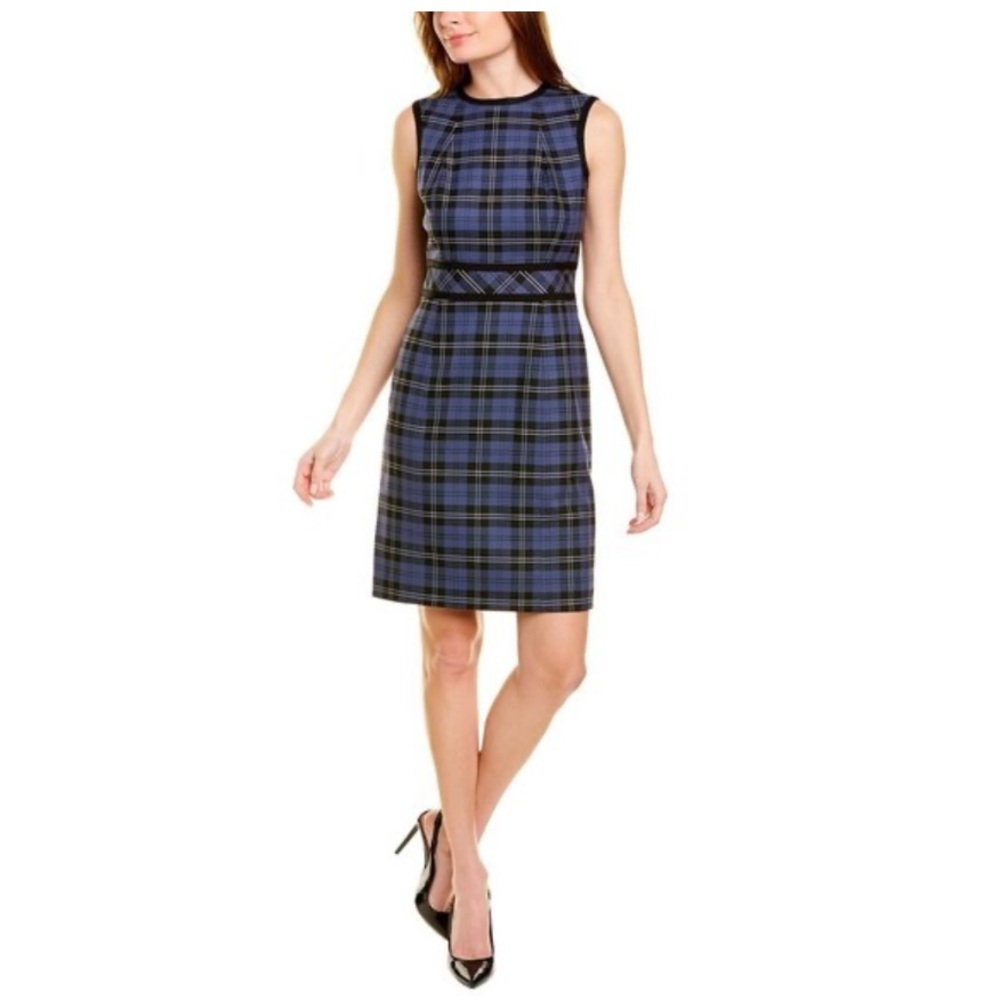 Brooks Brothers Blue Plaid Dress